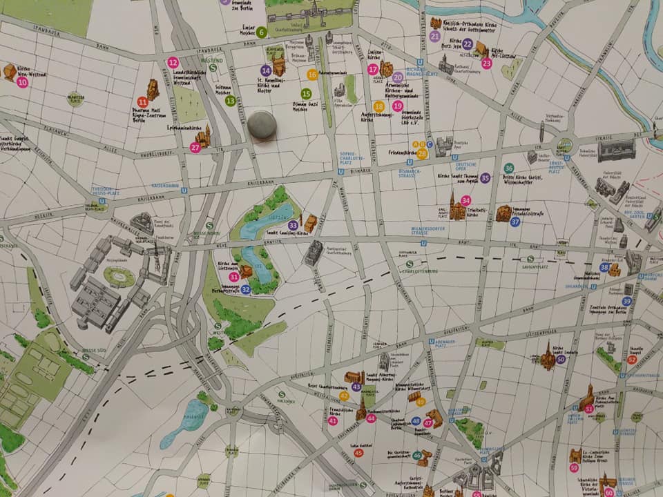 Orte und Stätten religiösen Lebens im Bezirk