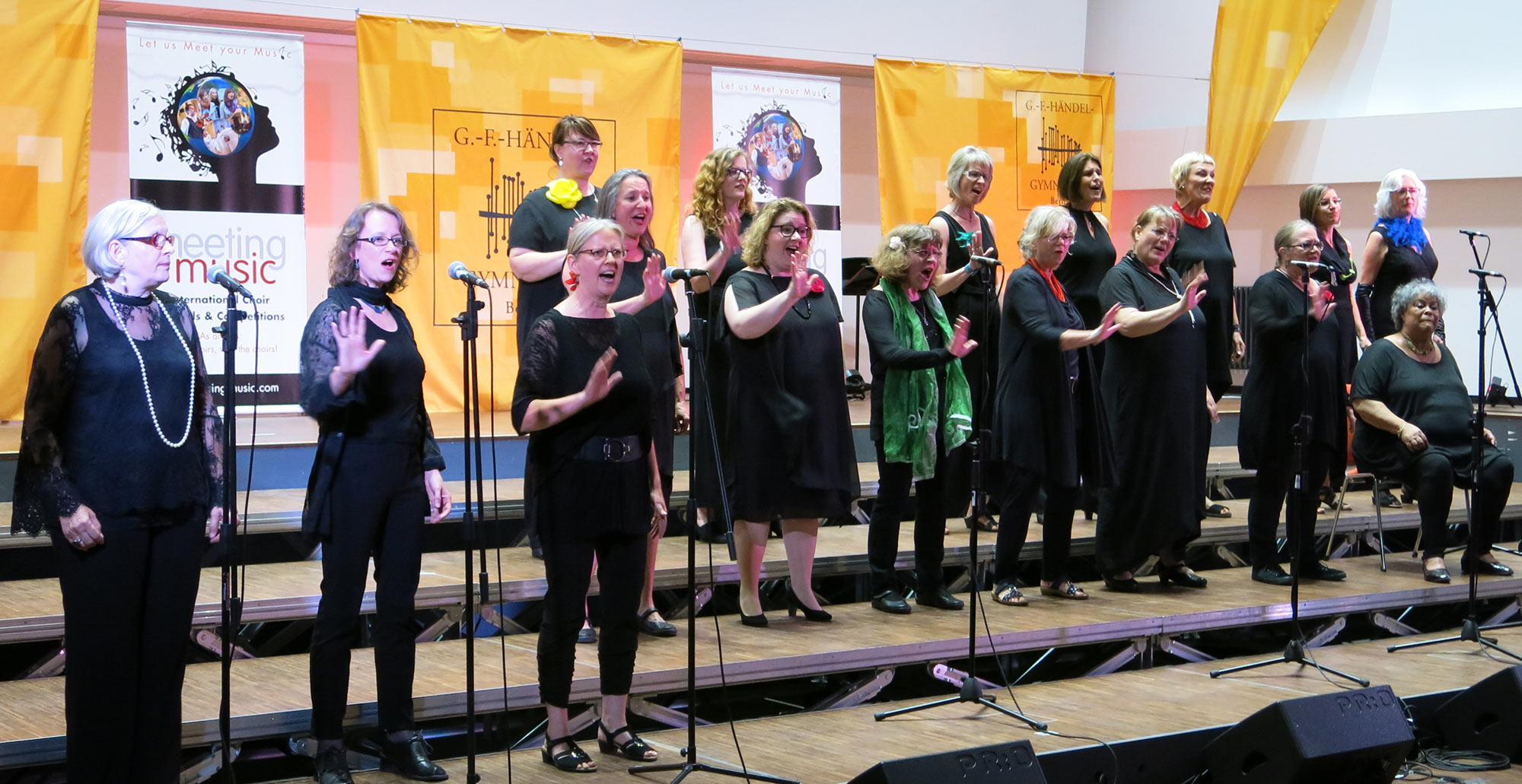 Vom 4. bis 8.Juli 2018 haben wir am Internationaler Chorwettbewerb Sing Berlin teilgenommen und hatten uns in der Kategorie “Gospel, Soul und Jazz” zum ersten Mal einer internationalen Konkurrenz gestellt und - gewonnen!