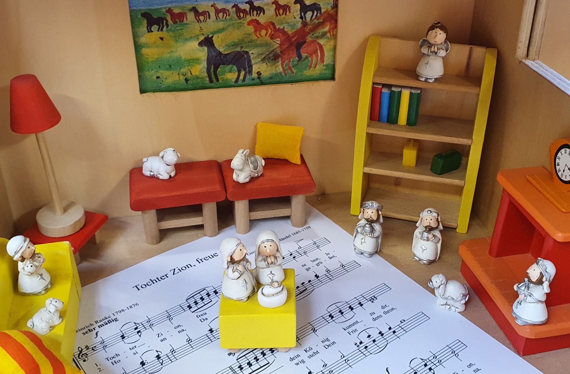 Geplante Kita im ehemaligen Jugendraum auf dem Campus-Friedenskirche.